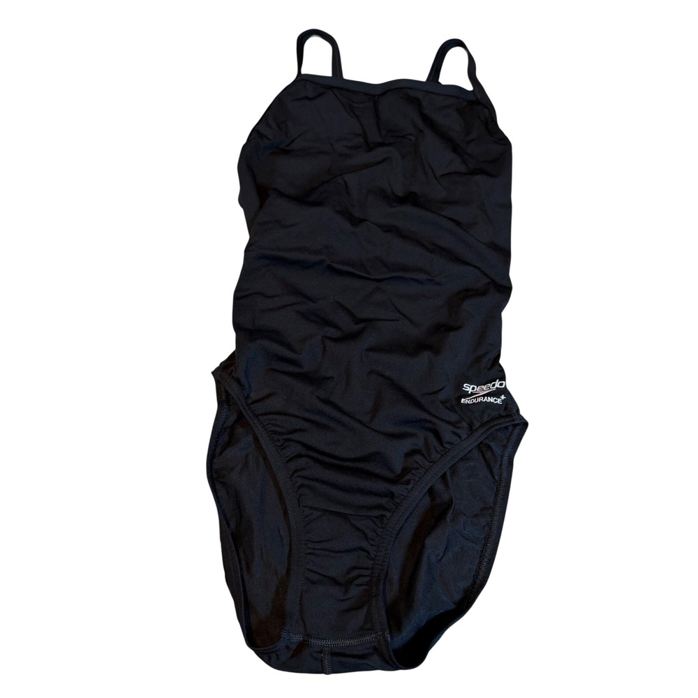 Speedo Endurance+ Flyback One Piece Swimsuit Team Black 8/34 8819016006